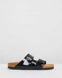 Birkenstock Arizona Birko-Flor Patent Sandals Black Patent -Sandals Sales Shop http3A2F2Fstatic.theiconic.com .au2Fp2Fbirkenstock 1239 934349 3