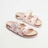 Birkenstock Arizona Bf Blossom Narrow Fit - Women's White