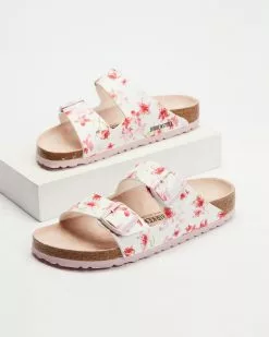 Birkenstock Arizona Bf Blossom Narrow Fit - Women's White -Sandals Sales Shop http3A2F2Fstatic.theiconic.com .au2Fp2Fbirkenstock 1415 4227241 4