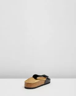 Birkenstock Madrid Birko-Flor Regular Fit - Women's Black Patent -Sandals Sales Shop http3A2F2Fstatic.theiconic.com .au2Fp2Fbirkenstock 1557 8790211 3