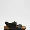 Birkenstock Milano Smooth Leather Narrow - Women's Black