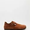 Birkenstock London Regular - Unisex Pecan Oiled Suede & Leather