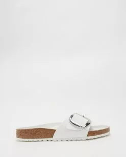 Birkenstock Madrid Big Buckle Grained Leather Regular - Women's White -Sandals Sales Shop http3A2F2Fstatic.theiconic.com .au2Fp2Fbirkenstock 4316 3264941 2
