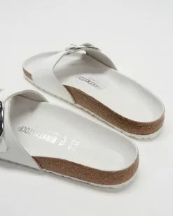 Birkenstock Madrid Big Buckle Grained Leather Regular - Women's White -Sandals Sales Shop http3A2F2Fstatic.theiconic.com .au2Fp2Fbirkenstock 4386 3264941 3