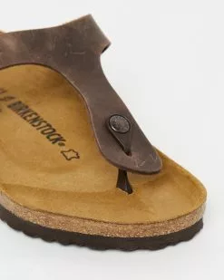 Birkenstock Gizeh - Unisex Habana Oiled Leather -Sandals Sales Shop http3A2F2Fstatic.theiconic.com .au2Fp2Fbirkenstock 4663 302546 4