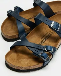Birkenstock Franca Oiled Leather Regular Fit - Women's Blue -Sandals Sales Shop http3A2F2Fstatic.theiconic.com .au2Fp2Fbirkenstock 4667 8396541 4