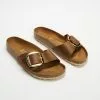 Birkenstock Madrid Big Buckle - Women's Cognac Oiled Leather