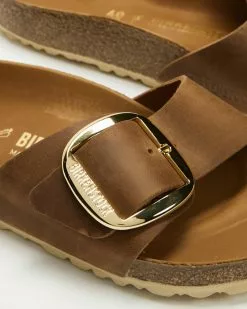 Birkenstock Madrid Big Buckle - Women's Cognac Oiled Leather -Sandals Sales Shop http3A2F2Fstatic.theiconic.com .au2Fp2Fbirkenstock 6585 5558741 3