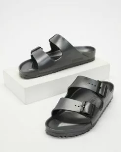 Birkenstock Arizona EVA Narrow Sandals - Women's Metallic Anthracite