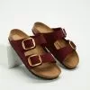 Birkenstock Arizona Big Buckle Regular Sandals - Women's Maroon