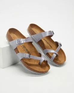 Birkenstock Mayari Birko Flor Regular - Women's Graceful Lavender