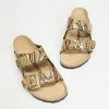 Birkenstock Arizona - Women's Snake Beige