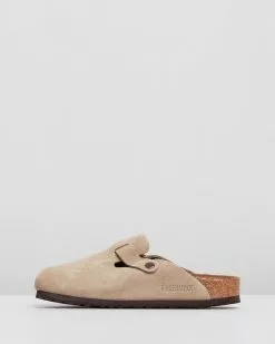 Birkenstock Womens Boston Suede Leather Narrow Shoes Taupe -Sandals Sales Shop http3A2F2Fstatic.theiconic.com .au2Fp2Fbirkenstock 6963 7594701 4
