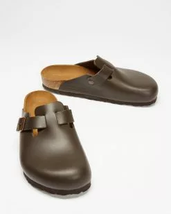 Birkenstock Boston Sandals Dark Brown Smooth Leather -Sandals Sales Shop http3A2F2Fstatic.theiconic.com .au2Fp2Fbirkenstock 7201 6495121 4