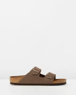 Birkenstock Arizona Regular Birko Flor Nubuck Mocca