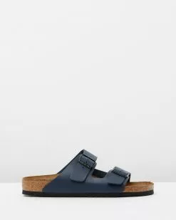 Birkenstock Arizona Smooth Leather Blue