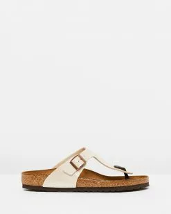 Birkenstock Gizeh Regular Birko Flor White Graceful Pearl -Sandals Sales Shop http3A2F2Fstatic.theiconic.com .au2Fp2Fbirkenstock 8232 051136 2