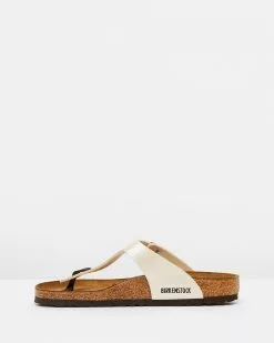Birkenstock Gizeh Regular Birko Flor White Graceful Pearl -Sandals Sales Shop http3A2F2Fstatic.theiconic.com .au2Fp2Fbirkenstock 8232 051136 4