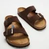 Birkenstock Arizona Soft Footbed Regular - Unisex Roast Nubuck Leather
