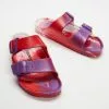 Birkenstock Arizona EVA Narrow Sandals - Women's Multicolour Bright Violet
