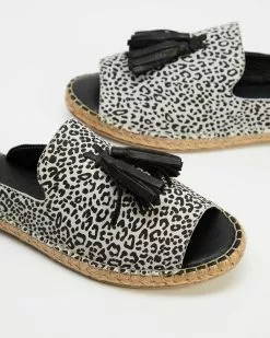 Bueno Keilor White Leopard & Black -Sandals Sales Shop http3A2F2Fstatic.theiconic.com .au2Fp2Fbueno 9119 3911531 3