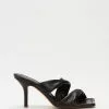 CAMILLA AND MARC Twister Mules Black