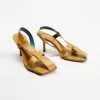 CAMILLA AND MARC Morgan T-Bar Sandals Mustard