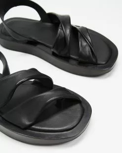 CAMILLA AND MARC Twister Flat Sandals Black -Sandals Sales Shop http3A2F2Fstatic.theiconic.com .au2Fp2Fcamilla marc 6584 7270431 4