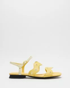 Camper Myra Sandals Yellow