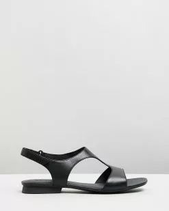 Camper Casi Myra Sandals Black