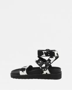Caverley Burt Sandals Cow Print Pony -Sandals Sales Shop http3A2F2Fstatic.theiconic.com .au2Fp2Fcaverley 8284 8745931 4