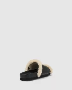Chaos & Harmony Shearling Slide Black -Sandals Sales Shop http3A2F2Fstatic.theiconic.com .au2Fp2Fchaos and harmony 0556 6553351 3