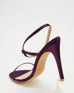 Chi Chi London Strappy Stiletto Heel Sandals Berry -Sandals Sales Shop http3A2F2Fstatic.theiconic.com .au2Fp2Fchi chi london 3722 5600331 3