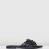 Clarks Reyna Weave Black Leather/Synthetic Combi