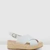 Clarks Kimmei Cross White Leather