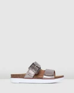 Clarks Elayne Ease Gold Metallic Leather