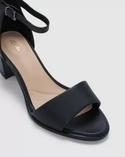 Clarks Kaylin60 2 Part Black Leather -Sandals Sales Shop http3A2F2Fstatic.theiconic.com .au2Fp2Fclarks 4516 0039631 4