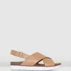 Clarks Elayne Cross Sand Leather