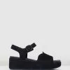 Clarks Kimmei Way Black Suede