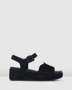 Clarks Kimmei Way Black Suede