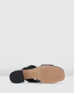 Clarks Landra35 Mule Black Leather -Sandals Sales Shop http3A2F2Fstatic.theiconic.com .au2Fp2Fclarks 9729 8425341 5