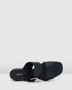 Clarks Landra35 Mule Black Leather -Sandals Sales Shop http3A2F2Fstatic.theiconic.com .au2Fp2Fclarks 9732 8425341 6