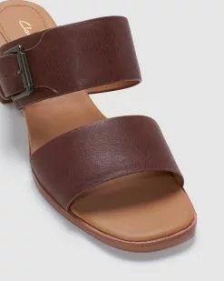 Clarks Landra35 Mule Dark Tan Leather -Sandals Sales Shop http3A2F2Fstatic.theiconic.com .au2Fp2Fclarks 9743 9425341 4