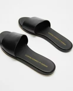 Common Projects Slide in Leather - Women's Black -Sandals Sales Shop http3A2F2Fstatic.theiconic.com .au2Fp2Fcommon projects 4872 8595811 3