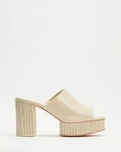 Cult Gaia Judith Platforms Off White
