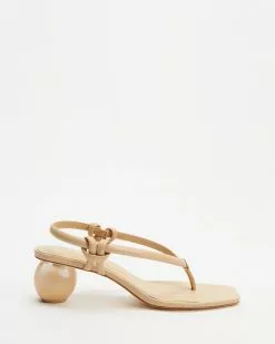 Cult Gaia Aviva Sling Back Sand