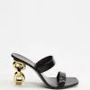 Cult Gaia Vivianne Sandals Black