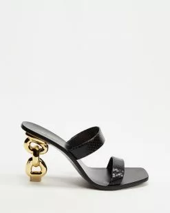 Cult Gaia Vivianne Sandals Black