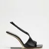 Cult Gaia Mila Slingback Black