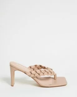 Dazie Fia Heels Beige Smooth